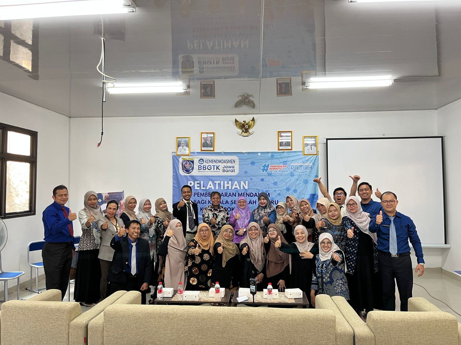 Pelatihan PM bagi Guru dan Kepala Sekolah di Depok Resmi Ditutup