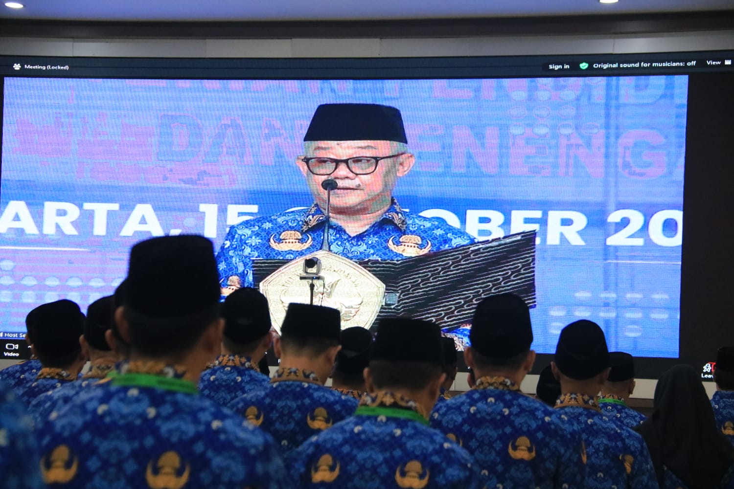 64 PPPK BBGTK Jawa Barat Ikuti Pengambilan Sumpah Secara Serentak Nasional