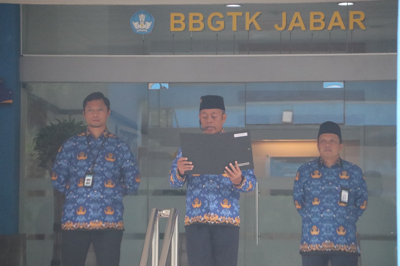 BBGTK Jawa Barat Gelar Upacara Peringatan Hari Sumpah Pemuda ke-97
