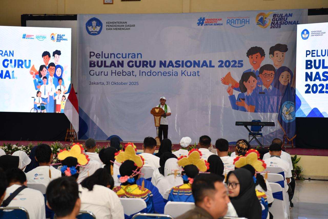 Bulan Guru, Kemendikdasmen Sampaikan Komitmen Peningkatan Kualitas dan Kesejahteraan Guru