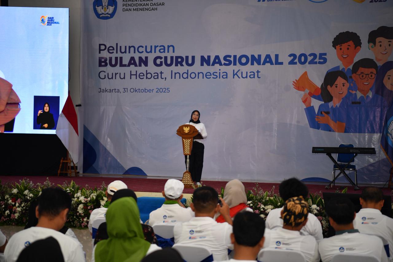 Bulan Guru, Kemendikdasmen Sampaikan Komitmen Peningkatan Kualitas dan Kesejahteraan Guru