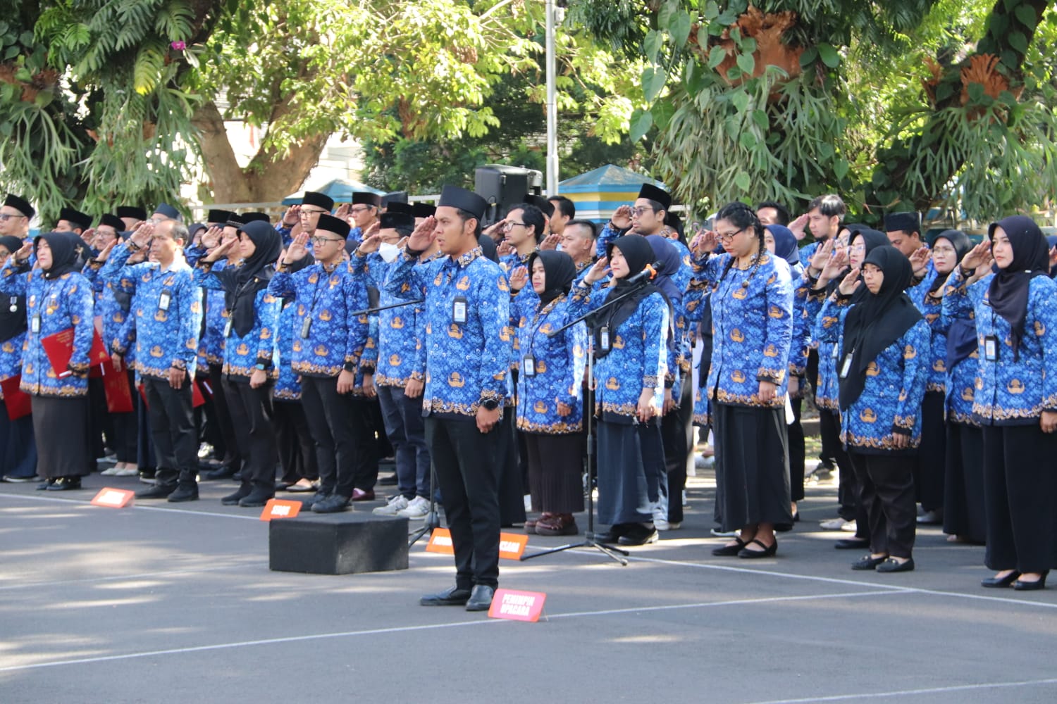 Upacara Peringatan Hari Pahlawan di BBGTK Jawa Barat: Teladani Kesabaran dan Semangat Para Pejuang