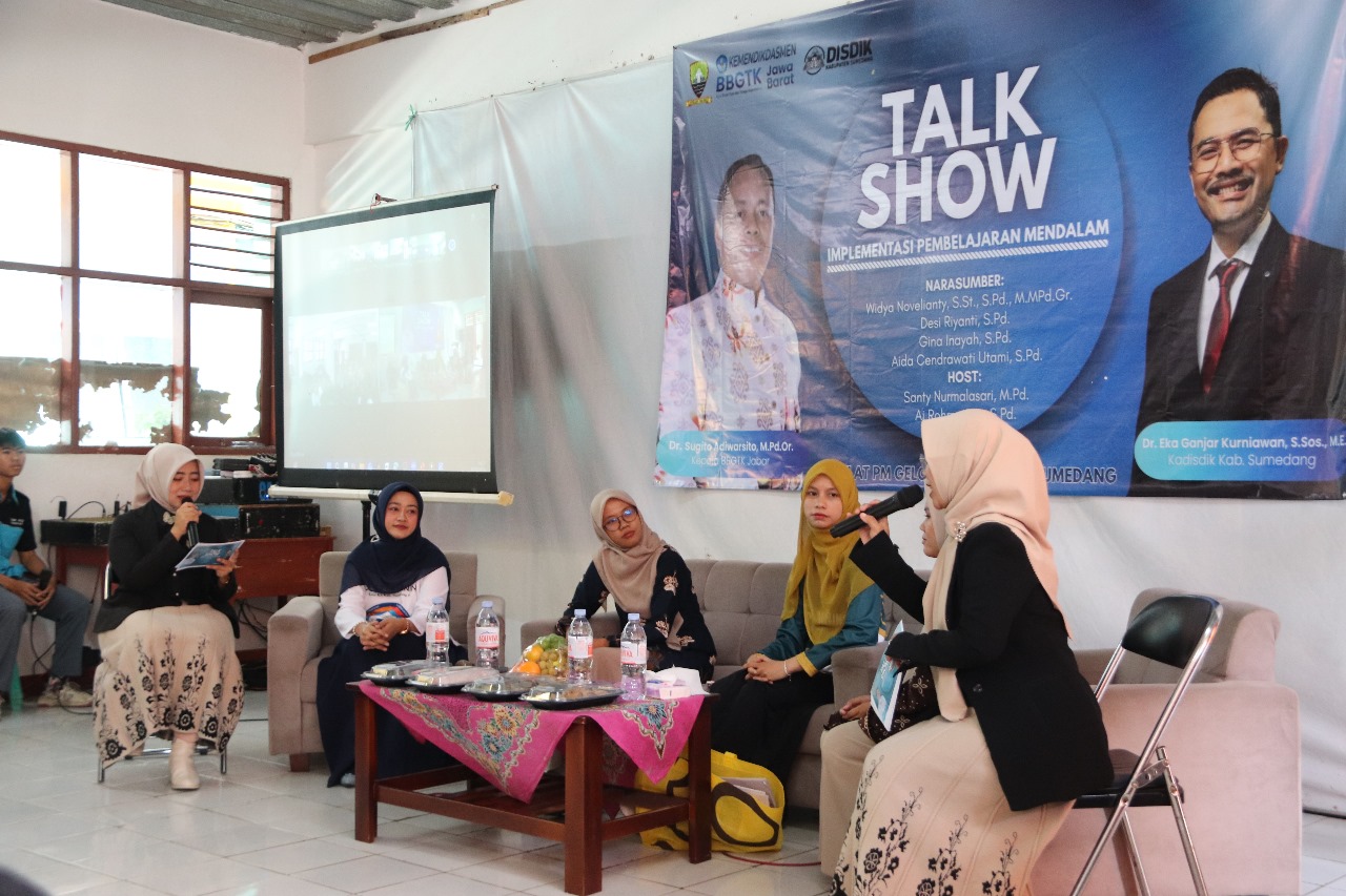 Talkshow Implementasi Pembelajaran Mendalam Tutup Rangkaian Pelatihan di Kabupaten Sumedang