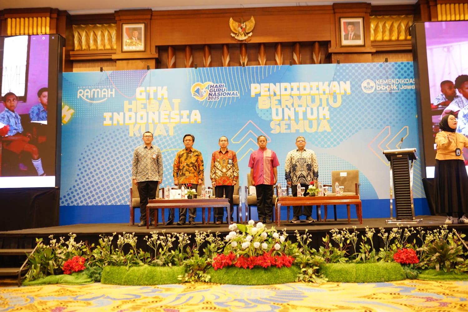 Rakor Dinas Pendidikan dan Malam Apresiasi GTK Jabar 2025 Perkuat Sinergi untuk Pendidikan Bermutu