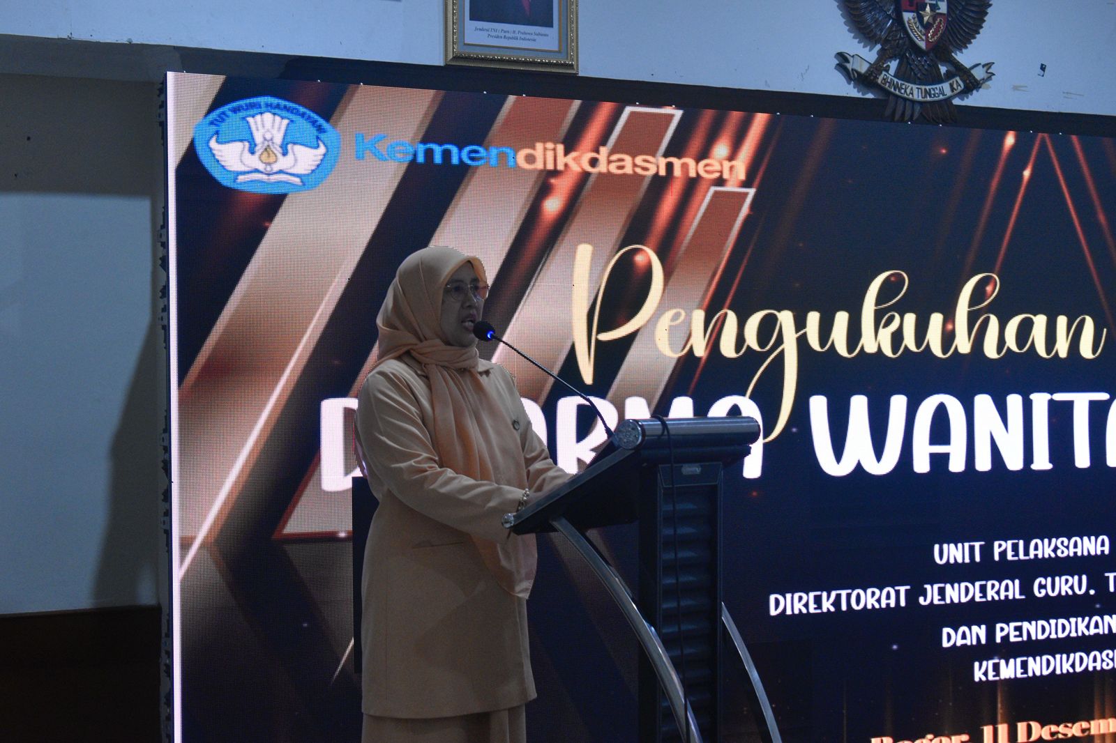 Pelantikan Dharma Wanita Persatuan UPT Ditjen GTKPG Kemendikdasmen, Tegaskan Peran Strategis Perempuan ASN dalam Keluarga dan Pendidikan