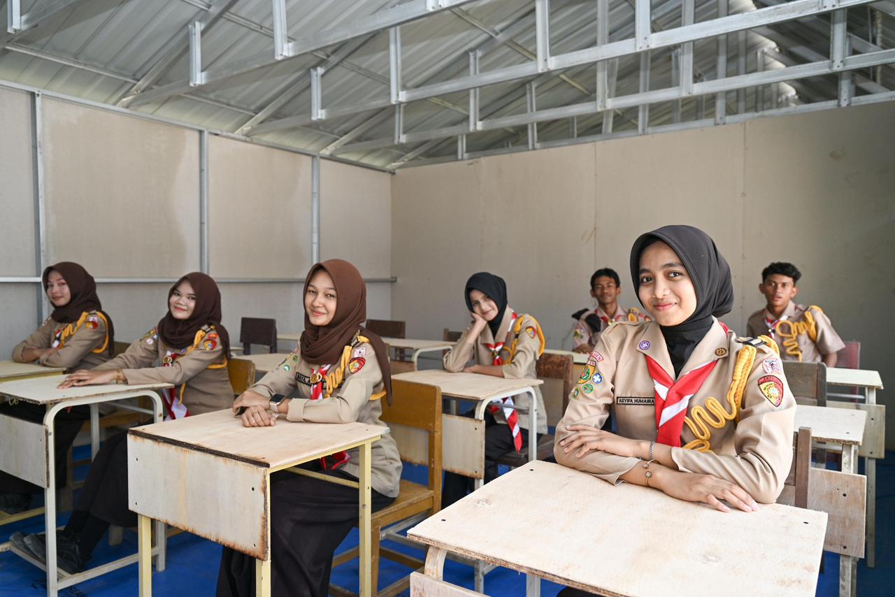 Dampak Nyata Hadirnya RKD: Bangkitkan Semangat Belajar Murid Kabupaten Bireuen Aceh Pascabencana