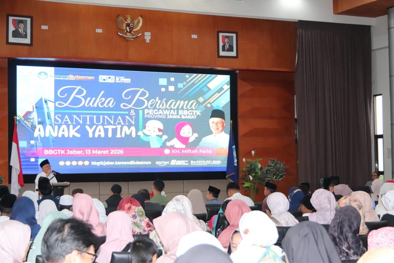 BBGTK Jabar Gelar Buka Puasa Bersama dan Santunan Anak Panti Asuhan