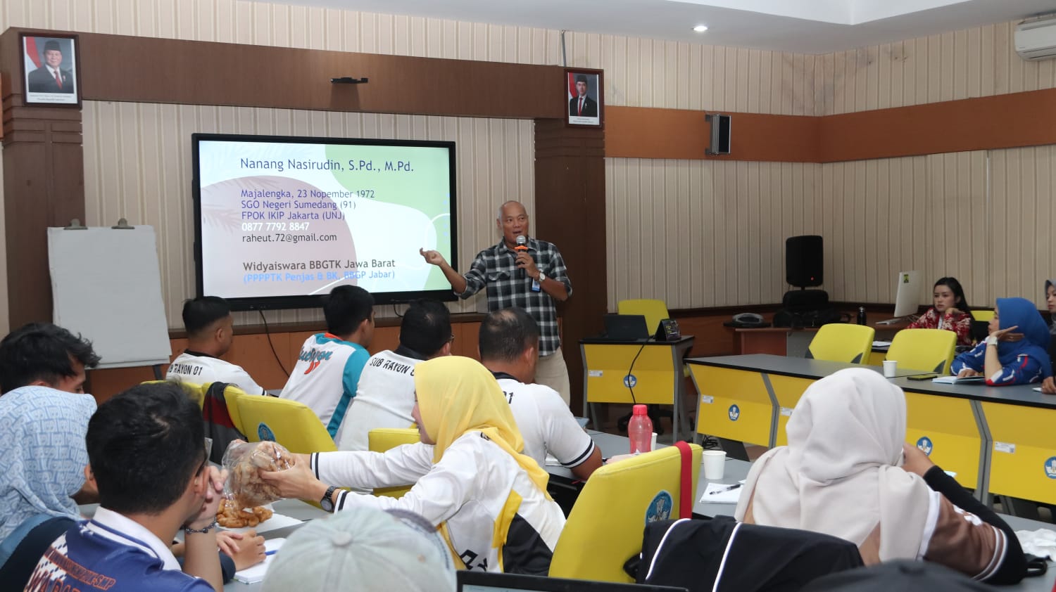 Penguatan Implementasi TKSI, Guru PJOK Kabupaten Bandung Ikuti Pojok Belajar BBGTK Jabar